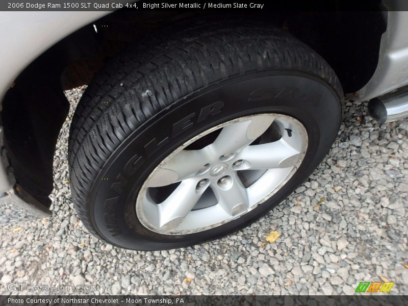 Bright Silver Metallic / Medium Slate Gray 2006 Dodge Ram 1500 SLT Quad Cab 4x4