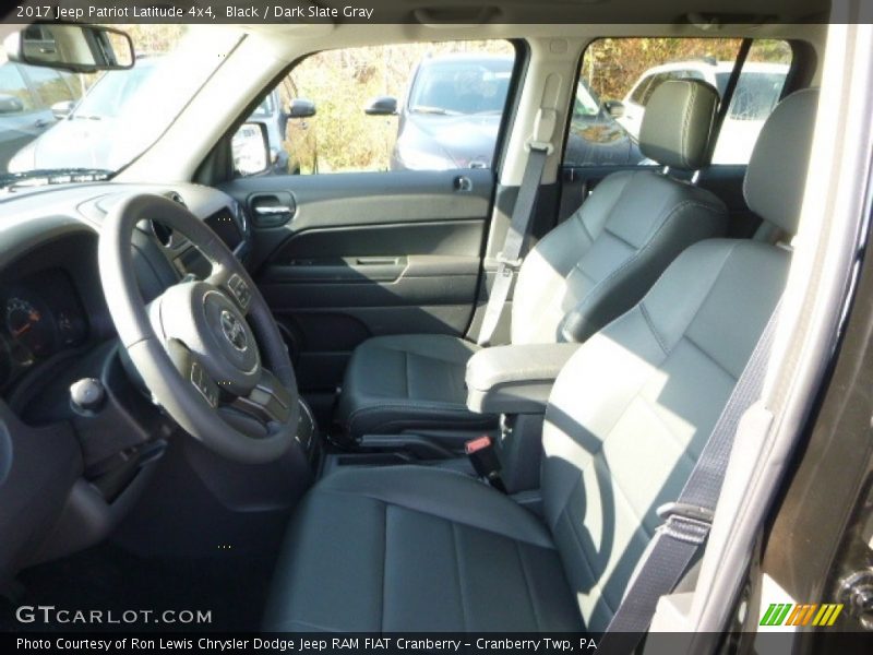 Black / Dark Slate Gray 2017 Jeep Patriot Latitude 4x4