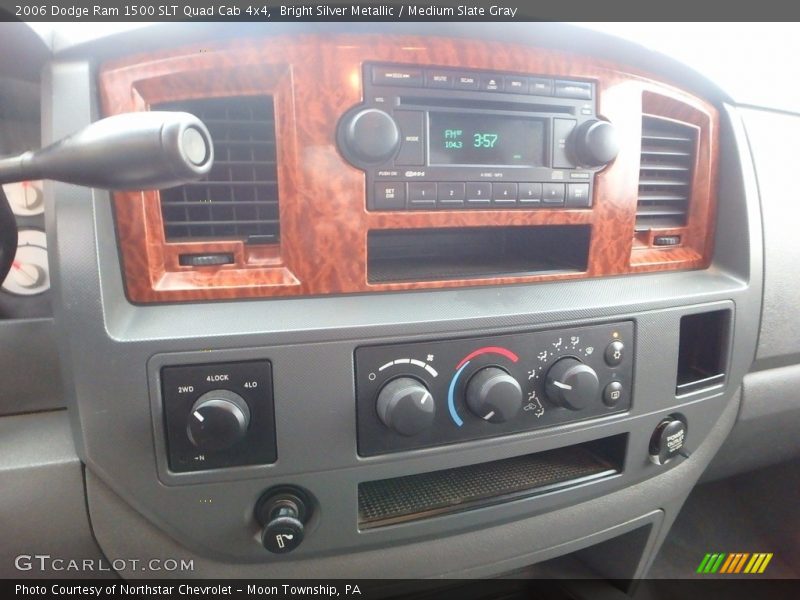 Bright Silver Metallic / Medium Slate Gray 2006 Dodge Ram 1500 SLT Quad Cab 4x4