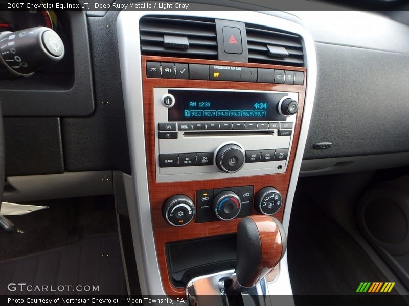 Deep Ruby Metallic / Light Gray 2007 Chevrolet Equinox LT