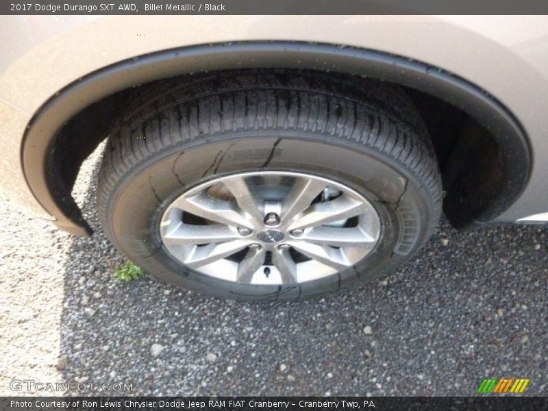 Billet Metallic / Black 2017 Dodge Durango SXT AWD