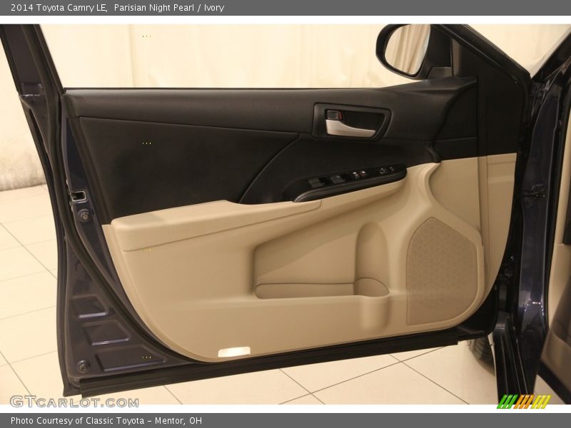 Parisian Night Pearl / Ivory 2014 Toyota Camry LE