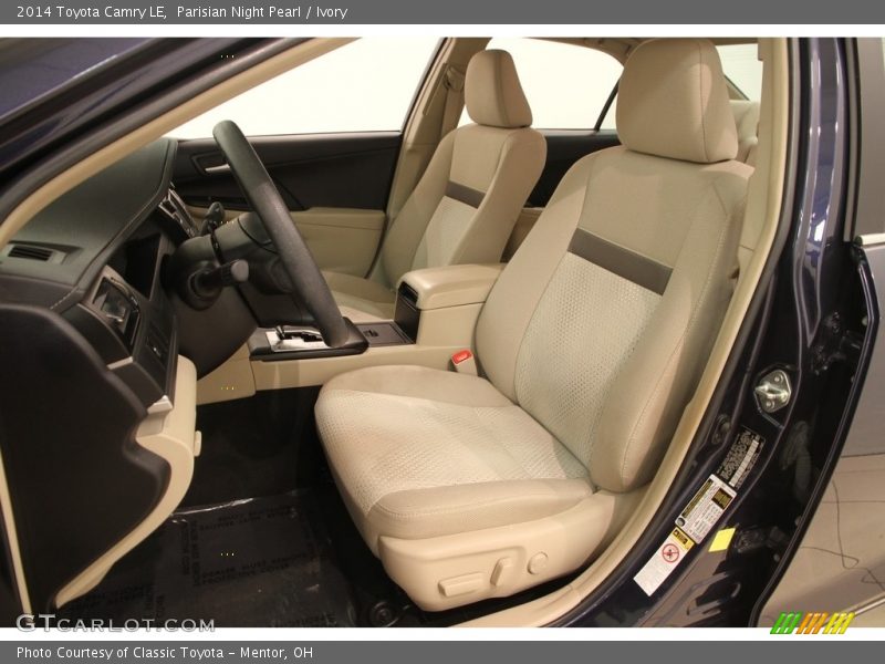 Parisian Night Pearl / Ivory 2014 Toyota Camry LE