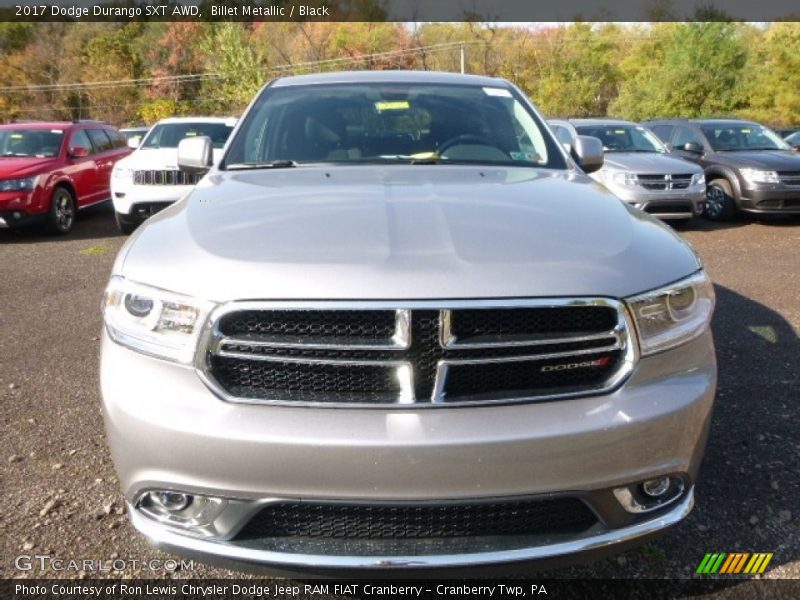 Billet Metallic / Black 2017 Dodge Durango SXT AWD