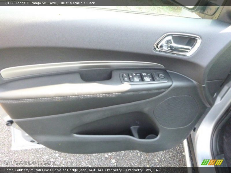 Billet Metallic / Black 2017 Dodge Durango SXT AWD