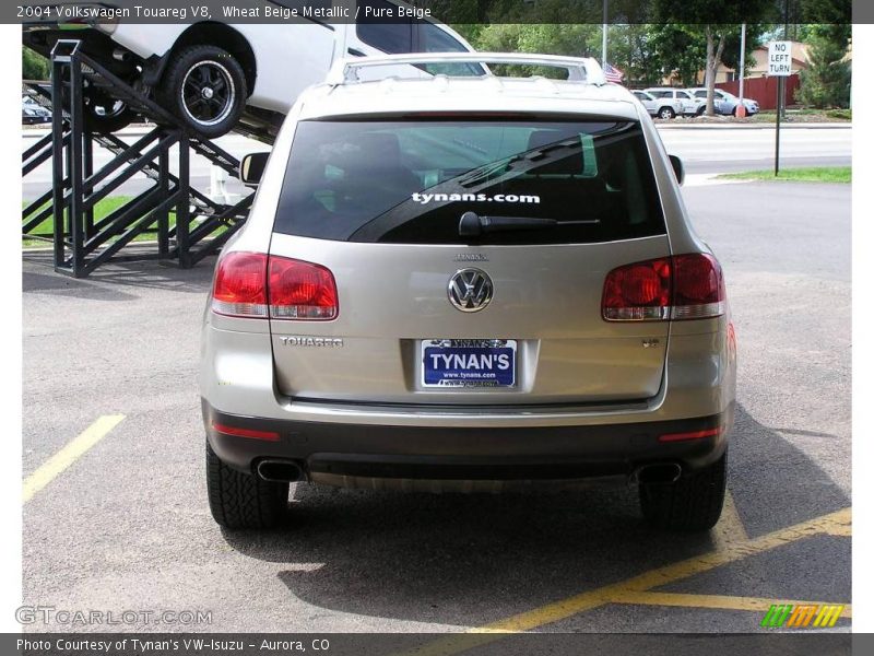 Wheat Beige Metallic / Pure Beige 2004 Volkswagen Touareg V8