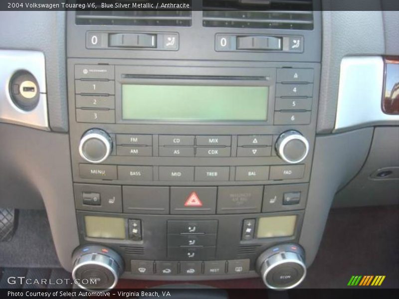 Blue Silver Metallic / Anthracite 2004 Volkswagen Touareg V6