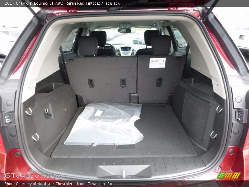 Siren Red Tintcoat / Jet Black 2017 Chevrolet Equinox LT AWD