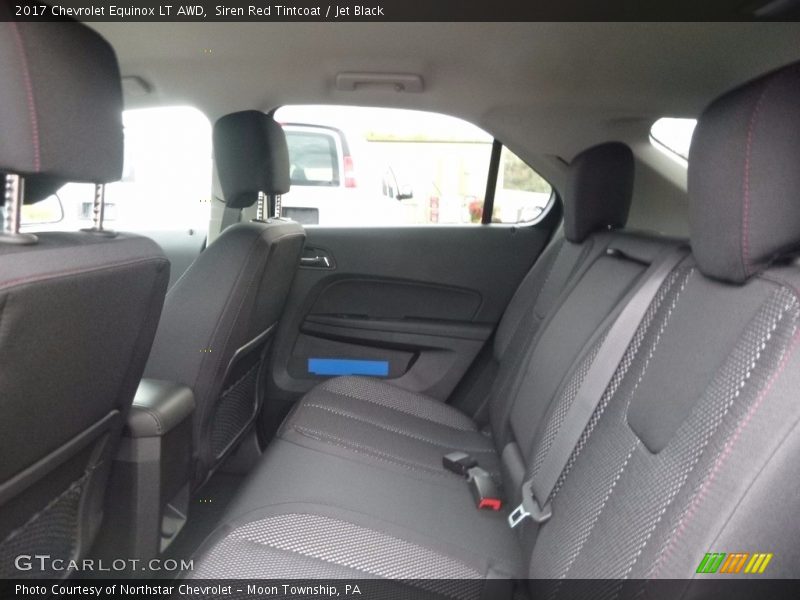 Siren Red Tintcoat / Jet Black 2017 Chevrolet Equinox LT AWD