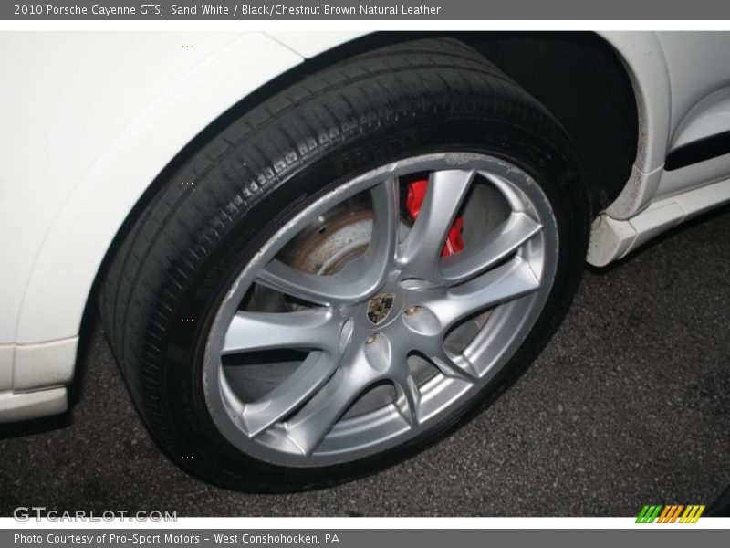 Sand White / Black/Chestnut Brown Natural Leather 2010 Porsche Cayenne GTS