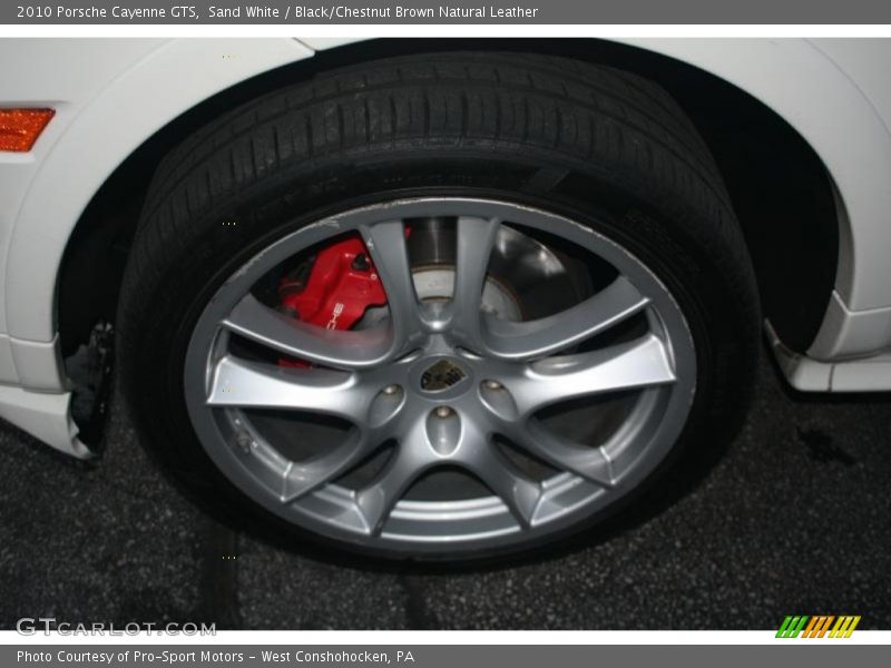 Sand White / Black/Chestnut Brown Natural Leather 2010 Porsche Cayenne GTS