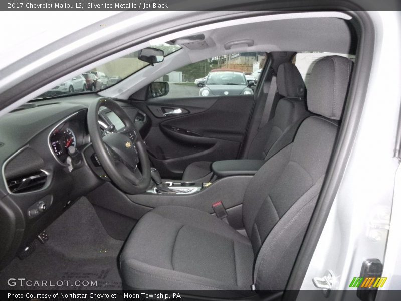 Silver Ice Metallic / Jet Black 2017 Chevrolet Malibu LS
