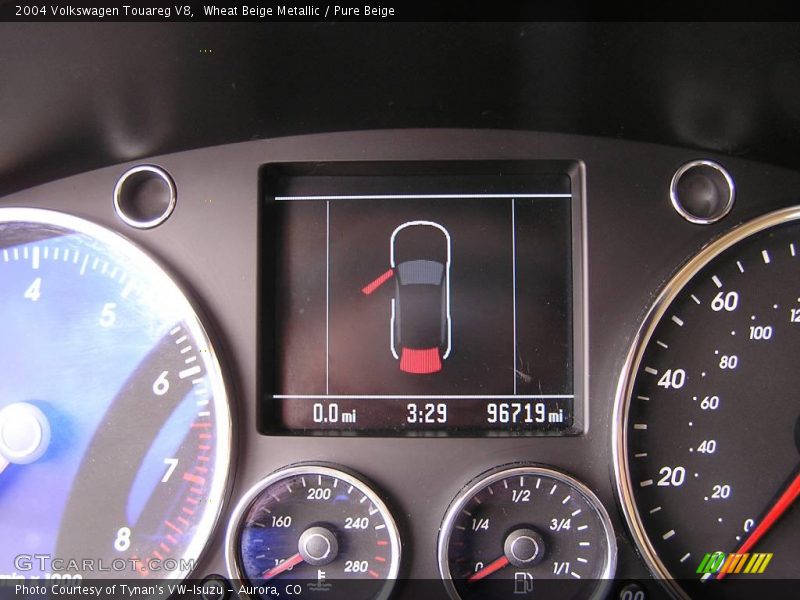 Wheat Beige Metallic / Pure Beige 2004 Volkswagen Touareg V8