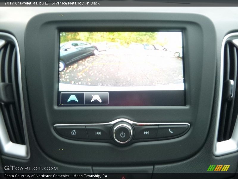 Silver Ice Metallic / Jet Black 2017 Chevrolet Malibu LS