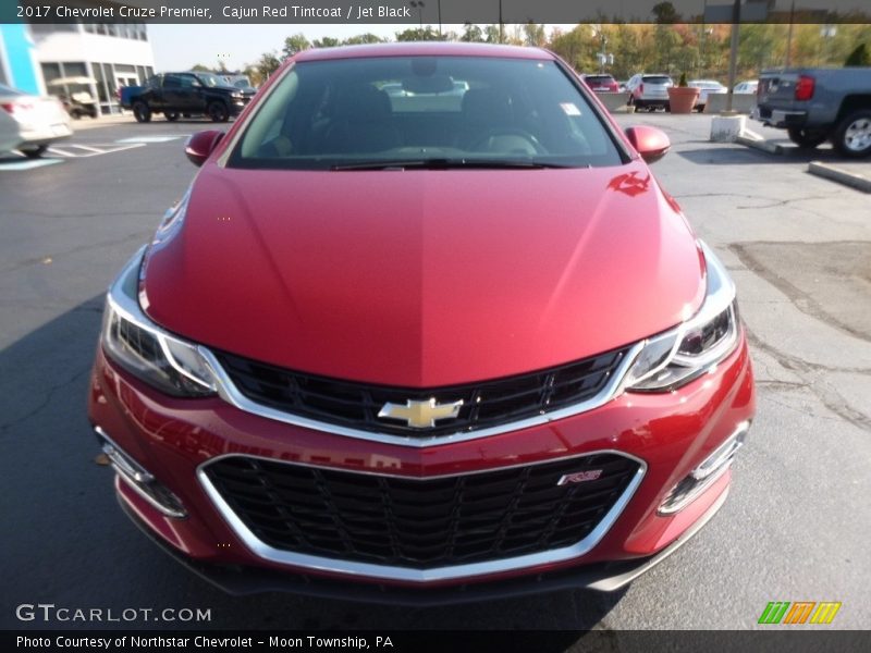 Cajun Red Tintcoat / Jet Black 2017 Chevrolet Cruze Premier