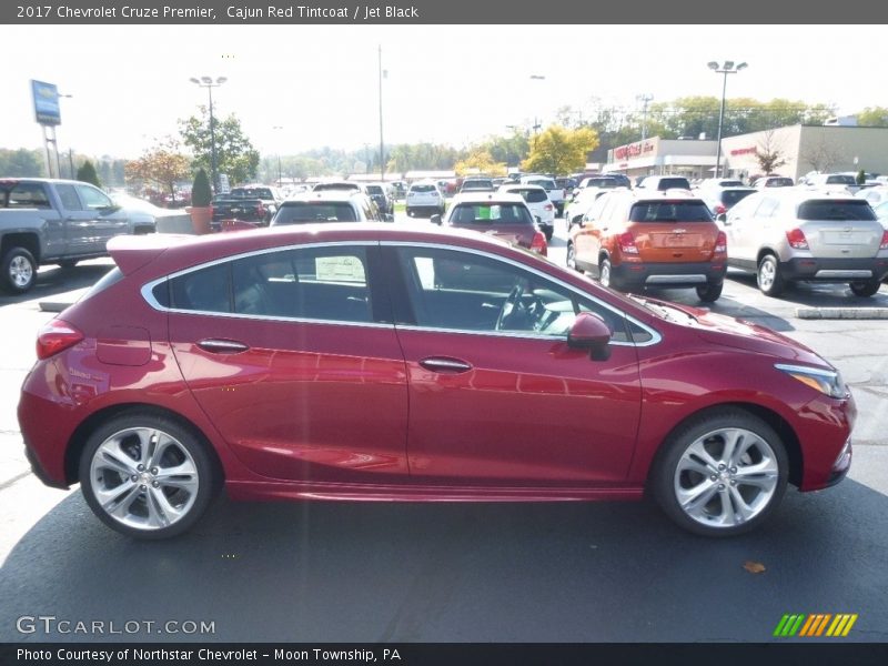 Cajun Red Tintcoat / Jet Black 2017 Chevrolet Cruze Premier