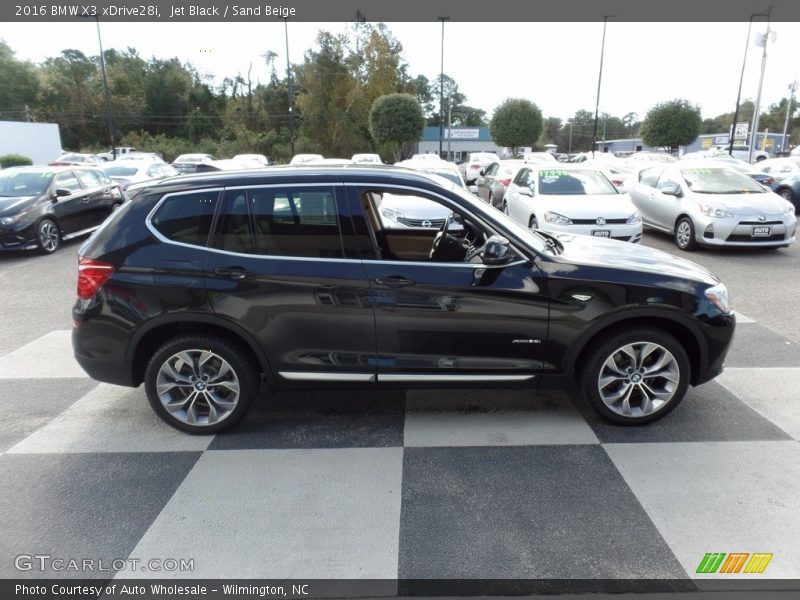 Jet Black / Sand Beige 2016 BMW X3 xDrive28i