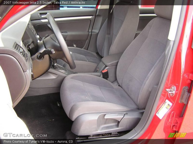 Salsa Red / Anthracite 2007 Volkswagen Jetta 2.5 Sedan