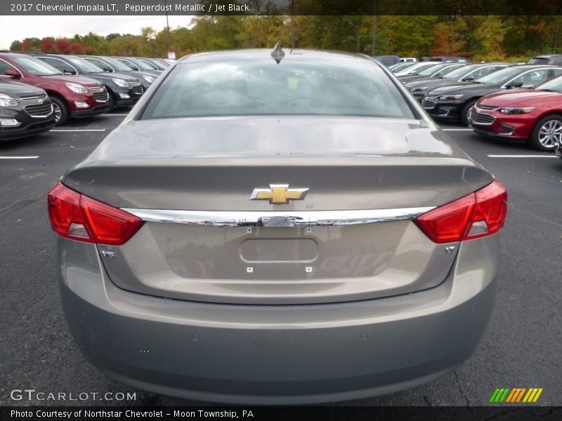 Pepperdust Metallic / Jet Black 2017 Chevrolet Impala LT