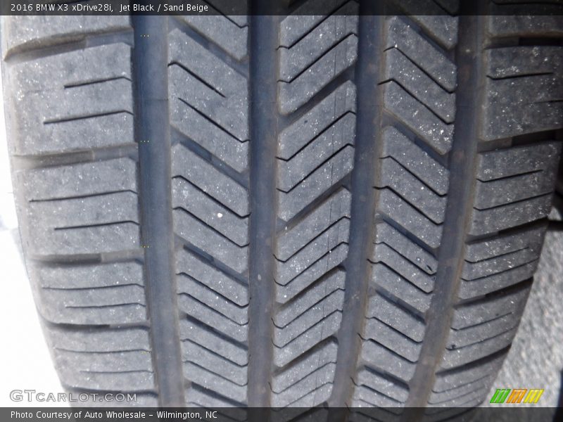Jet Black / Sand Beige 2016 BMW X3 xDrive28i