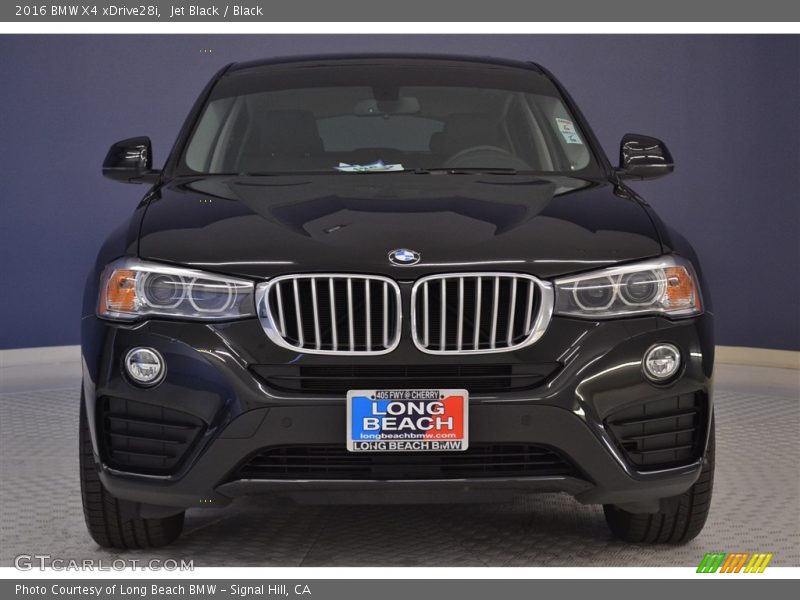 Jet Black / Black 2016 BMW X4 xDrive28i