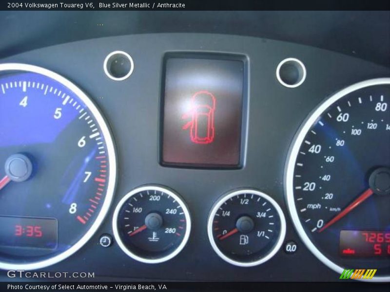 Blue Silver Metallic / Anthracite 2004 Volkswagen Touareg V6
