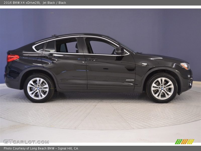 Jet Black / Black 2016 BMW X4 xDrive28i