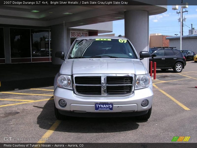 Bright Silver Metallic / Dark Slate Gray/Light Slate Gray 2007 Dodge Durango SLT 4x4