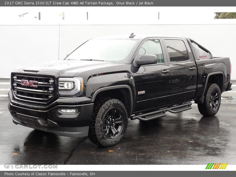  2017 Sierra 1500 SLT Crew Cab 4WD All Terrain Package Onyx Black
