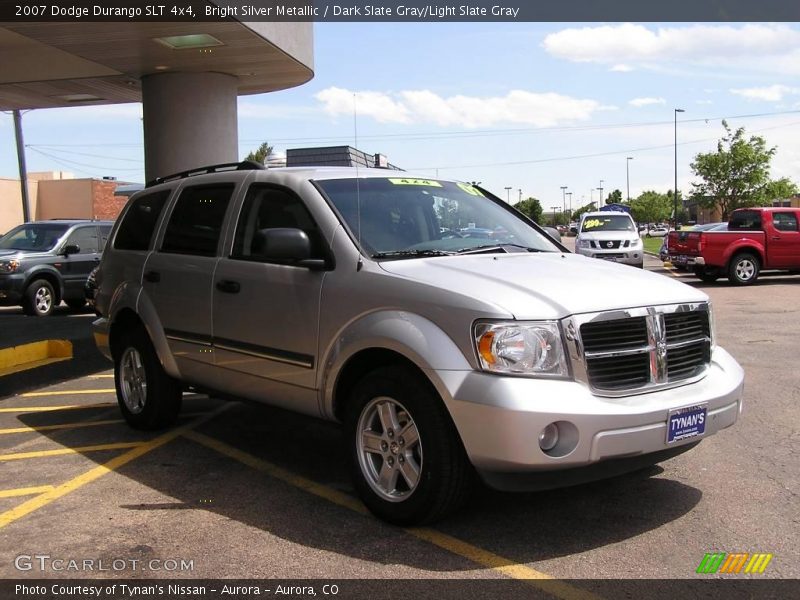 Bright Silver Metallic / Dark Slate Gray/Light Slate Gray 2007 Dodge Durango SLT 4x4