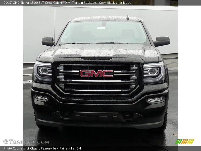 Onyx Black / Jet Black 2017 GMC Sierra 1500 SLT Crew Cab 4WD All Terrain Package