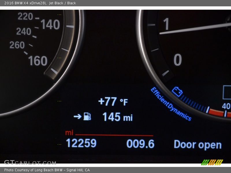Jet Black / Black 2016 BMW X4 xDrive28i