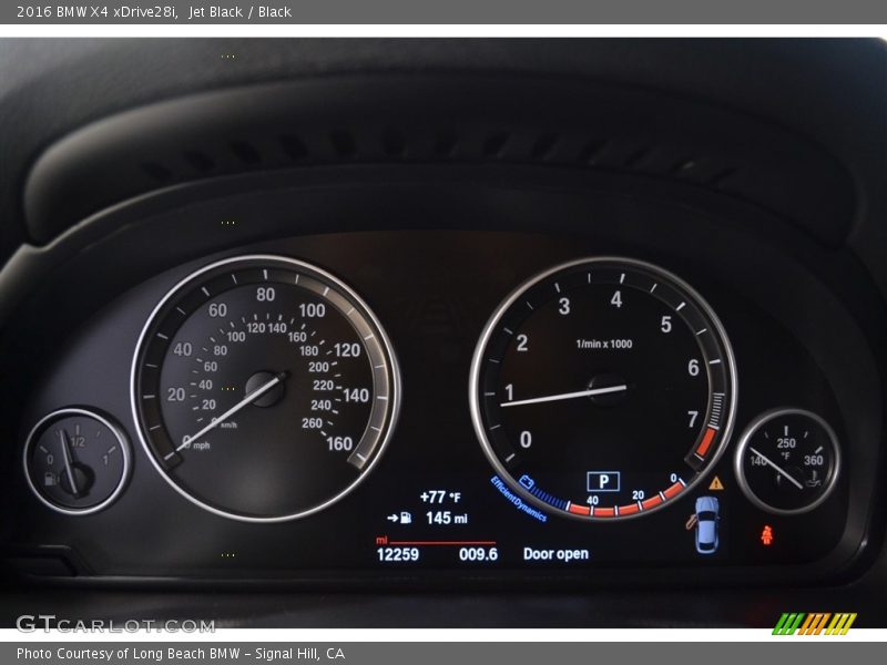 Jet Black / Black 2016 BMW X4 xDrive28i