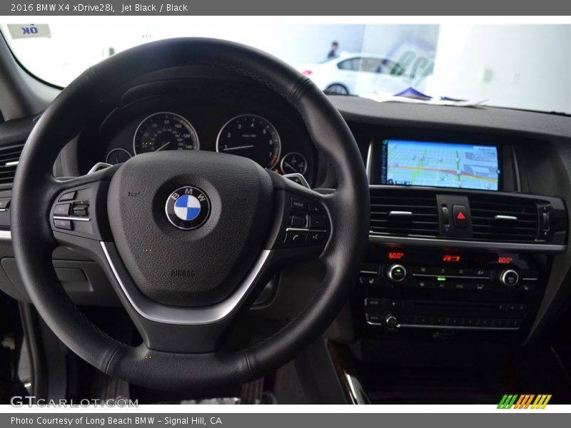 Jet Black / Black 2016 BMW X4 xDrive28i