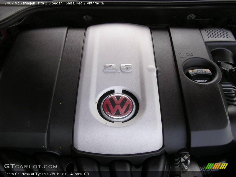Salsa Red / Anthracite 2007 Volkswagen Jetta 2.5 Sedan
