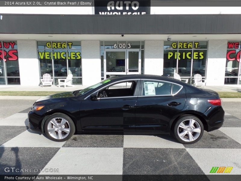 Crystal Black Pearl / Ebony 2014 Acura ILX 2.0L