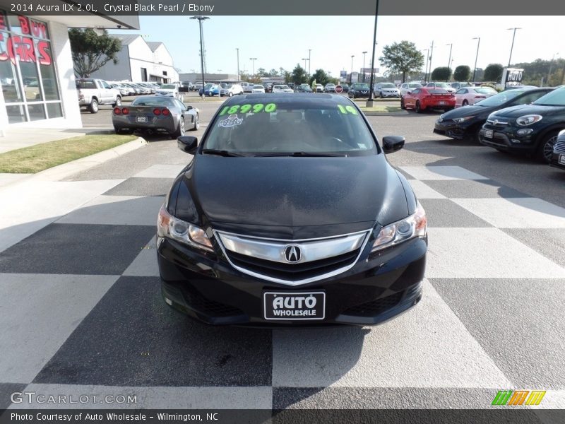 Crystal Black Pearl / Ebony 2014 Acura ILX 2.0L