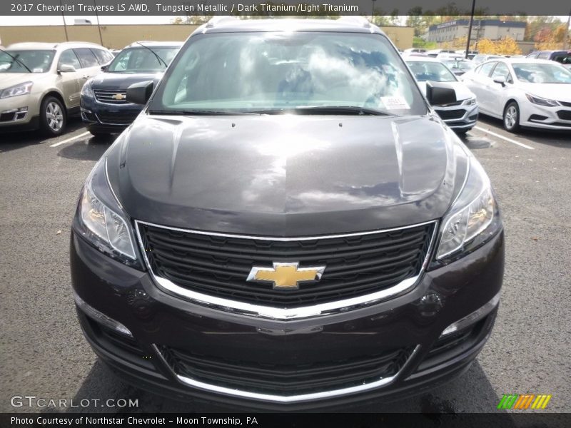 Tungsten Metallic / Dark Titanium/Light Titanium 2017 Chevrolet Traverse LS AWD