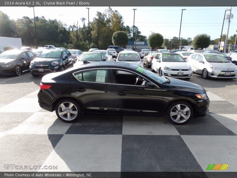 Crystal Black Pearl / Ebony 2014 Acura ILX 2.0L