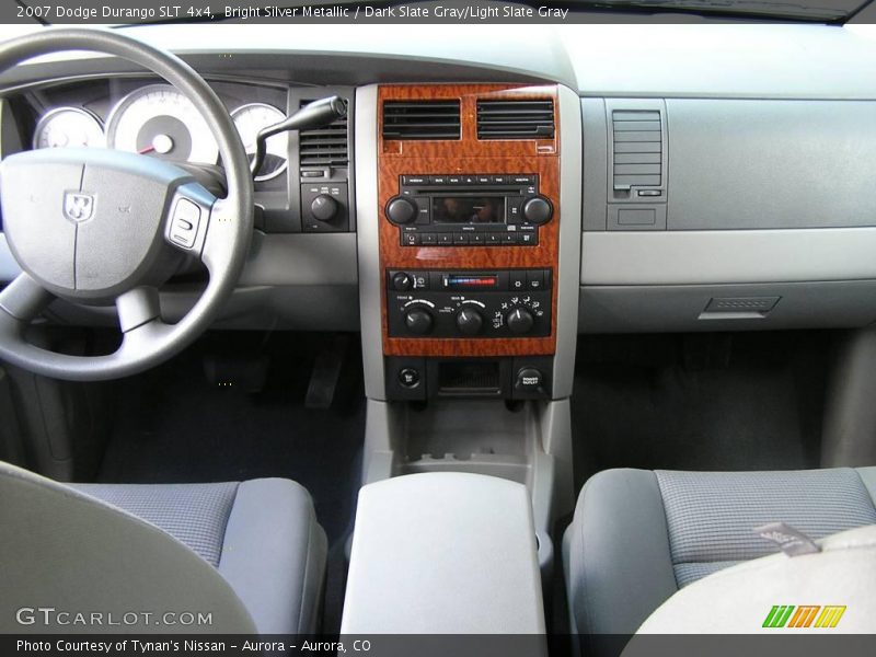 Bright Silver Metallic / Dark Slate Gray/Light Slate Gray 2007 Dodge Durango SLT 4x4