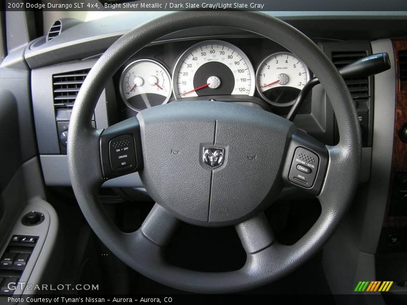 Bright Silver Metallic / Dark Slate Gray/Light Slate Gray 2007 Dodge Durango SLT 4x4