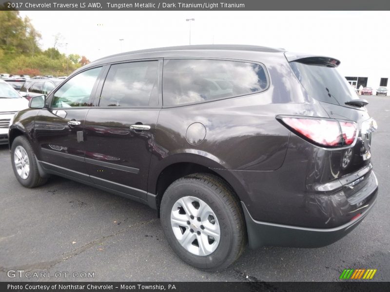 Tungsten Metallic / Dark Titanium/Light Titanium 2017 Chevrolet Traverse LS AWD