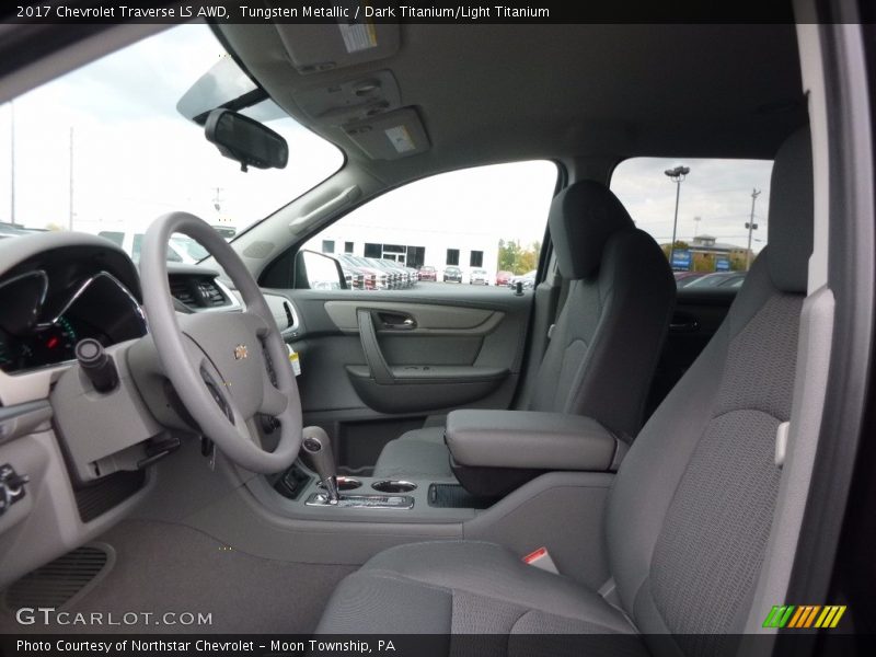 Tungsten Metallic / Dark Titanium/Light Titanium 2017 Chevrolet Traverse LS AWD