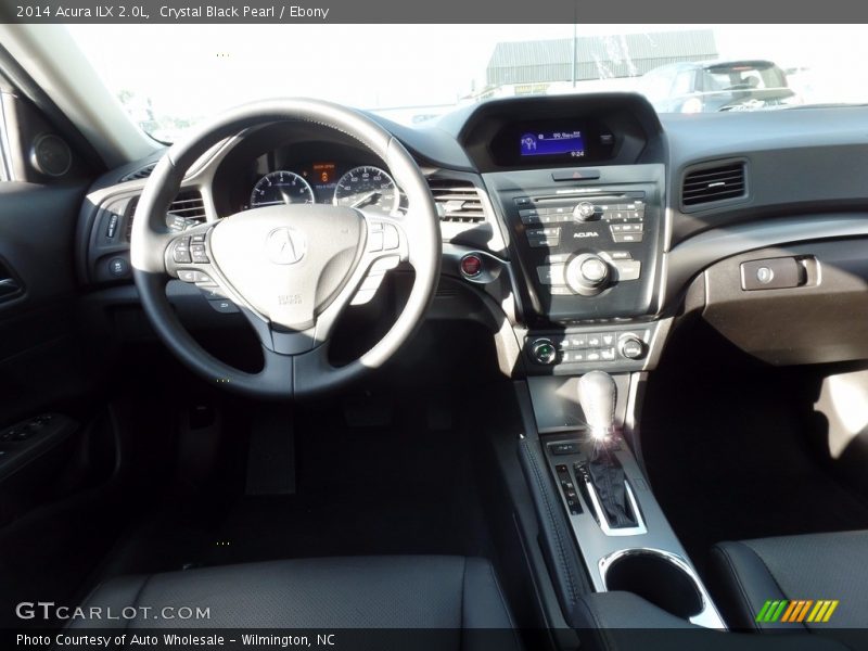 Crystal Black Pearl / Ebony 2014 Acura ILX 2.0L