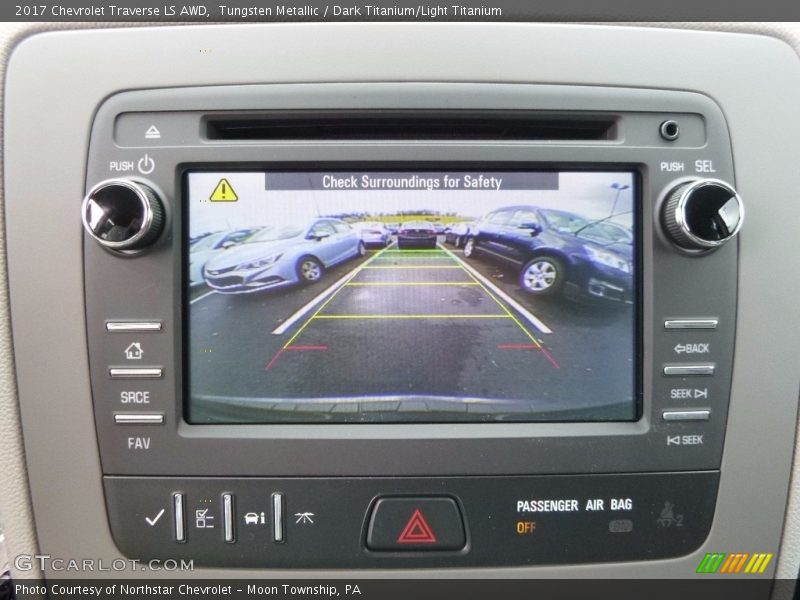 Tungsten Metallic / Dark Titanium/Light Titanium 2017 Chevrolet Traverse LS AWD