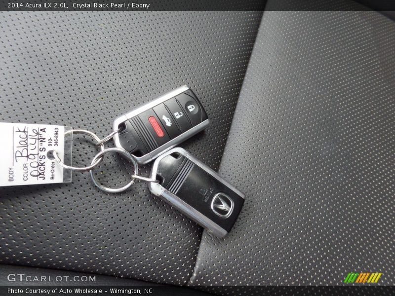 Crystal Black Pearl / Ebony 2014 Acura ILX 2.0L