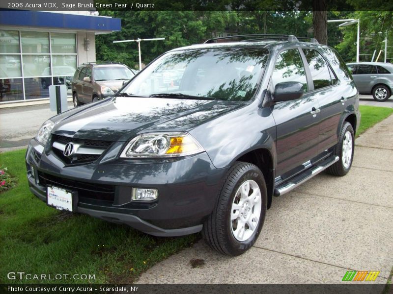 Sage Brush Green Pearl / Quartz 2006 Acura MDX