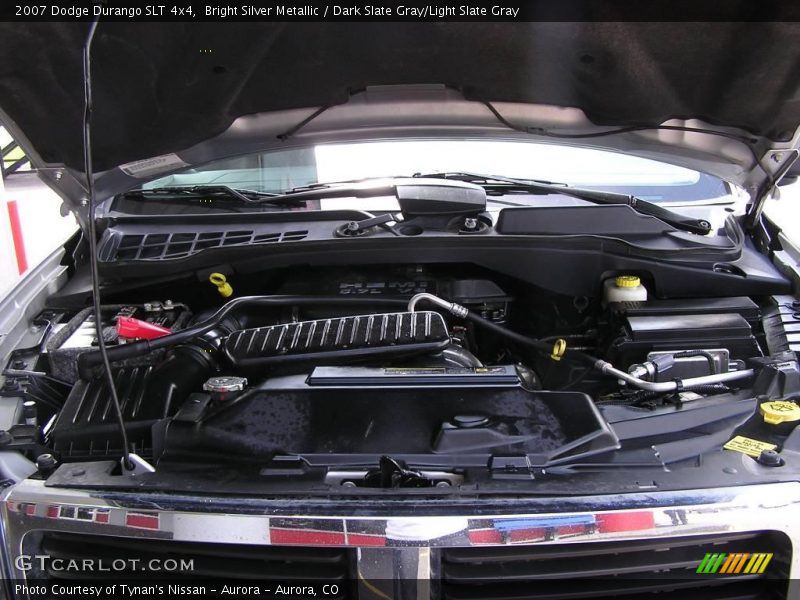 Bright Silver Metallic / Dark Slate Gray/Light Slate Gray 2007 Dodge Durango SLT 4x4