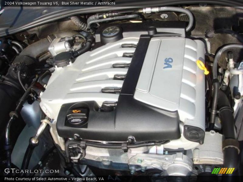 Blue Silver Metallic / Anthracite 2004 Volkswagen Touareg V6