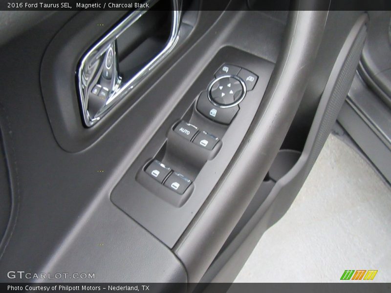 Magnetic / Charcoal Black 2016 Ford Taurus SEL